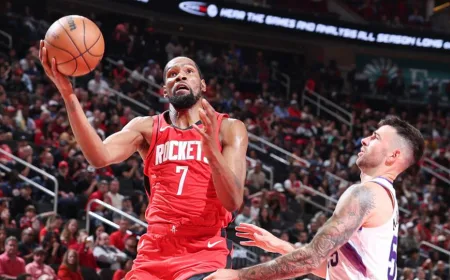 Kevin Durant Antar Rockets Raih Lima Kemenangan Beruntun di NBA 2026