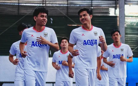 Jadwal Siaran Langsung Timnas Futsal Indonesia vs Brunei di Piala AFF 2026 Siang Ini