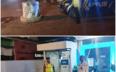 Polsek Ngimbang Intensifkan Patroli Siskamtibmas Cegah Kejahatan di Daerah Rawan