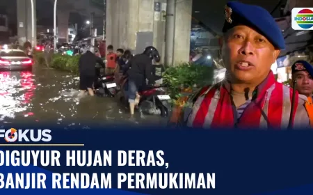 Banjir Rendam Permukiman Akibat Hujan Deras, Warga Terpaksa Mengungsi