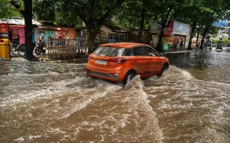 5 Tips Menghadapi Genangan Air saat Mengemudi agar Tetap Aman dan Tenang