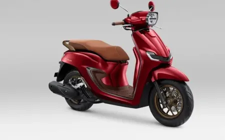 New Honda Stylo 160 Hadir dengan Warna Burgundy Spesial, Tampil Mewah dan Retro