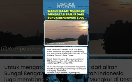 Waduk Gajah Mungkur: Solusi Utama Pemerintah Atasi Banjir Bengawan Solo Sejak 1981