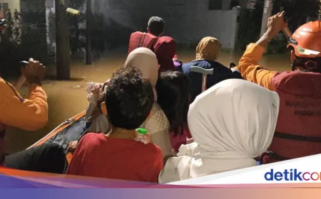 Banjir 2 Meter Rendam Rumah di Bogor, 1.377 Warga Terdampak Parungpanjang