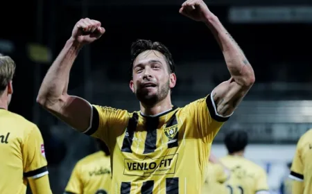 Dean Zandbergen Cetak Hattrick untuk VVV-Venlo, Pemain Keturunan Indonesia yang Menggila