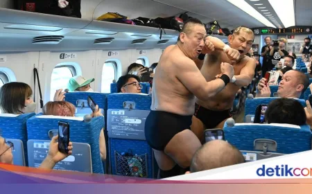 Turis Adu Jotos di Kereta Jepang Gara-Gara Masalah Sepele, Penumpang Terkena Imbas