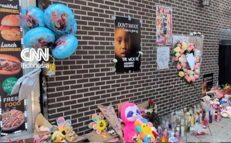 Bayi 7 Bulan Tewas Tertembak di Brooklyn, Warga Gelar Doa Bersama