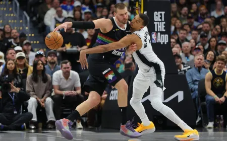 Nikola Jokic Cetak 40 Poin Bawa Nuggets Kalahkan Spurs dan Wemby di Overtime