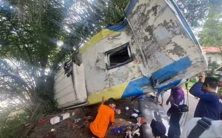 Bus DAMRI Kecelakaan di Sanggau, Satu Penumpang Meninggal Dunia