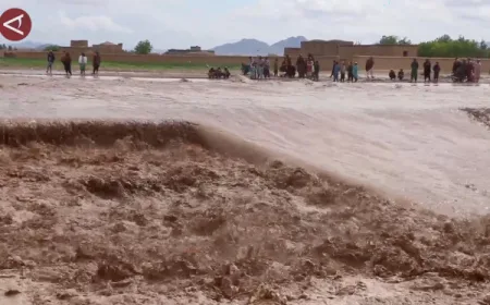 Banjir Bandang di Afghanistan Tewaskan 77 Orang, Warga Diminta Waspada Hujan Lanjutan