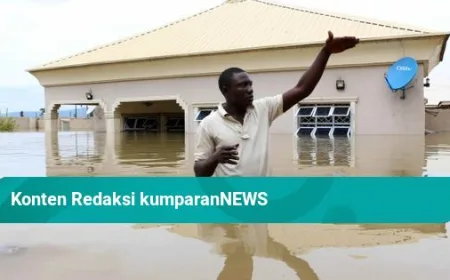 Banjir Bandang di Angola Tewaskan 15 Orang dan Ribuan Terpaksa Mengungsi