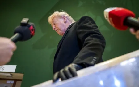 Rumor Trump Masuk Rumah Sakit Viral, Begini Klarifikasi Gedung Putih