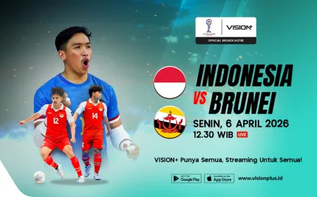 Link Live Streaming Timnas Futsal Indonesia vs Brunei di Piala AFF 2026, Saksikan di VISION+