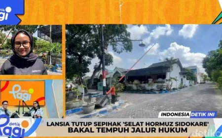 Video Lansia Tutup Sepihak 'Selat Hormuz Sidokare', Jalur Hukum Jadi Pilihan