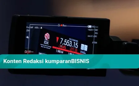 IHSG Sesi 1 Turun 0,80% ke 6.971,01, Saham BUMI Jadi Top Value Hari Ini
