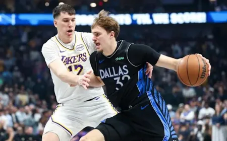 Cooper Flagg Cetak Rekor, Bawa Mavericks Kalahkan Lakers 134-128