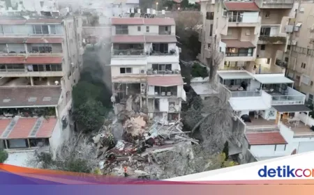 Rudal Iran Hantam Kota Haifa Israel: 2 Tewas dan 2 Hilang dalam Serangan Mematikan
