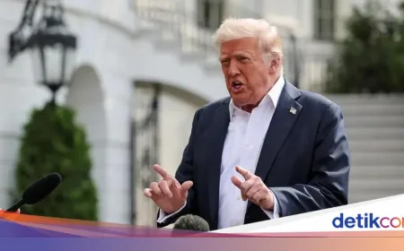 Rumor Trump Dirawat di RS Walter Reed: Klarifikasi Resmi Gedung Putih