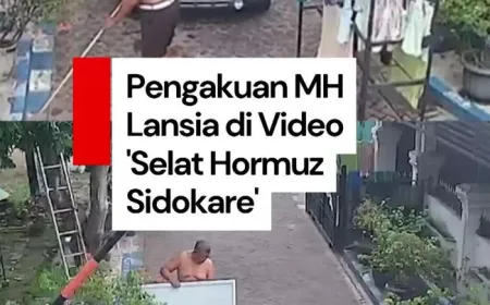 Lansia di Video 'Selat Hormuz Sidokare' Siap Tempuh Jalur Hukum Terkait Penutupan Jalan