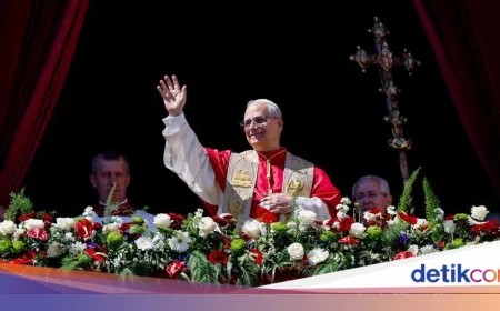 Pesan Paskah Perdana Paus Leo XIV: Seruan Damai di Tengah Konflik Global