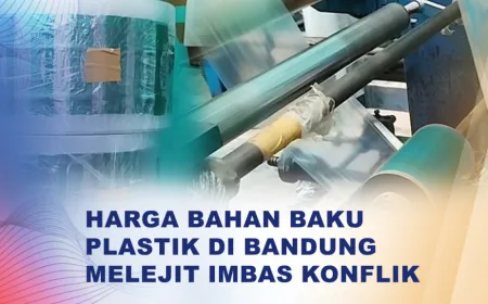 Harga Bahan Baku Plastik di Bandung Melonjak 100% Imbas Konflik Global