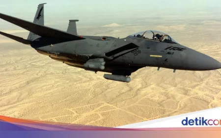 Spesifikasi Lengkap Pesawat Tempur F-15E AS yang Ditembak Jatuh Iran