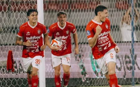 Hasil Bali United vs PSBS Biak: Menang Telak 6-1 di Super League 2025-2026