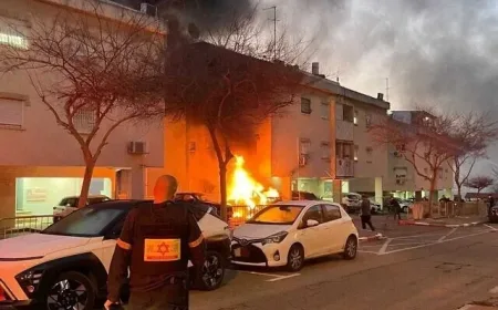 Rudal Iran Hantam Haifa, 4 Warga Israel Tewas dan Puluhan Terluka