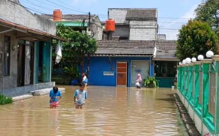 1.675 Jiwa di Tigaraksa Tangerang Terdampak Banjir Akibat Luapan Sungai