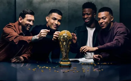Rincian Bayaran Cristiano Ronaldo, Messi, Mbappe, dan Vinicius di Iklan Lego Piala Dunia 2026