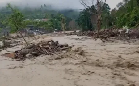 Banjir Bandang Aceh Tengah Kembali Terjadi, Dua Jembatan Darurat Ambruk