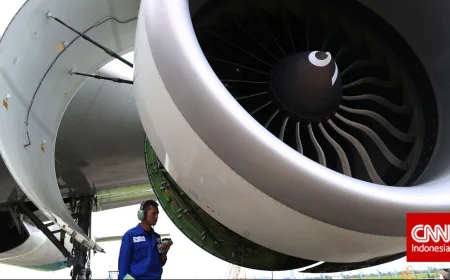 Penghapusan Bea Masuk Suku Cadang Pesawat Tekan Biaya Maskapai Nasional