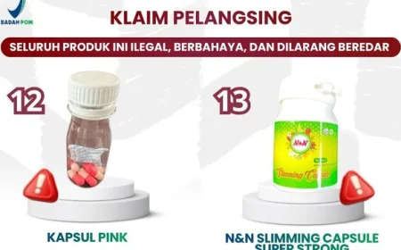 BPOM Temukan 24 Obat Herbal Ilegal Berbahaya, Klaim Pelangsing dan Stamina Pria