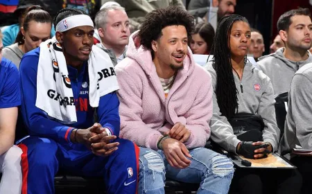 Cade Cunningham Hampir Pulih dari Cedera Paru-paru Kolaps, Kabar Baik untuk Pistons