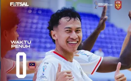 Timnas Futsal Indonesia Menang 1-0 atas Malaysia, Masyarakat Malaysia Jadi Bulan-bulanan