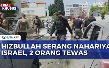 Serangan Hizbullah di Nahariya Israel: 2 Tewas dan Kerusakan Properti Parah