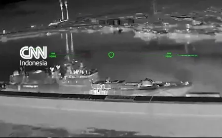 Ukraina Serang Kapal Perang Rusia dengan Drone di Novorossiysk