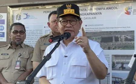 Kapasitas Pompa Air Ancol Ditingkatkan Jadi 40.000 L/detik untuk Kendalikan Banjir Pesisir