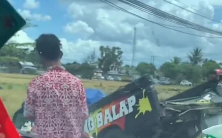 Kecelakaan Maut di Pringsewu: Mobil Pikap Tabrak Motor, 2 Tewas di Tempat