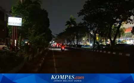 Jalan Rusak dan Lampu Mati di Sekitar Mall Daan Mogot Picu Kecelakaan Pemotor