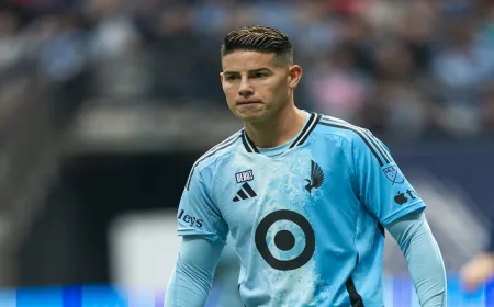 Minnesota United Tegaskan James Rodriguez Tidak Idap Penyakit Mematikan