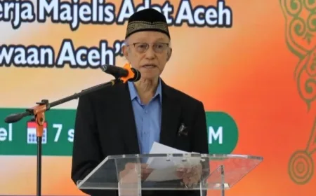 Wali Nanggroe Tegaskan Pembangunan Aceh Pascabencana Harus Sosial dan Adat