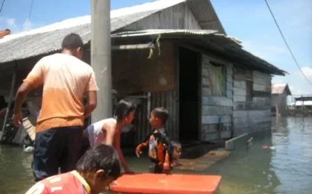 Banjir Rob di Lhokseumawe: Masyarakat Pesisir Diminta Waspada Cuaca Ekstrem