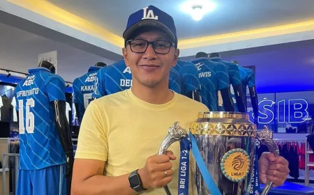 Zaenal Arief Eks Striker Persib dan Timnas Indonesia Kini Jadi PNS, Ini Ceritanya