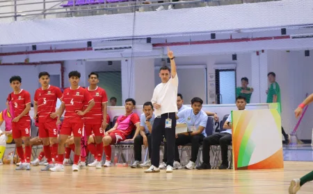 Jadwal Siaran Langsung Semifinal Timnas Futsal Indonesia di Piala AFF 2026