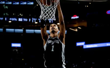 Status Victor Wembanyama Belum Diputuskan Jelang Laga Spurs vs Portland