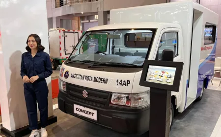 Suzuki Tampilkan Deretan Carry dan APV Solusi Mobilitas Bisnis di GIICOMVEC 2026