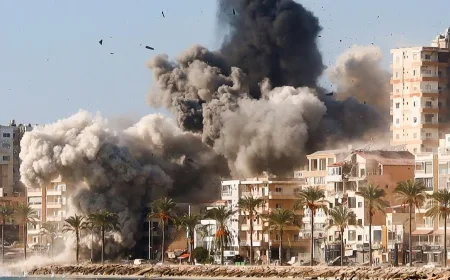 Israel Tetap Gempur Lebanon Meski Ada Gencatan Senjata Iran-AS