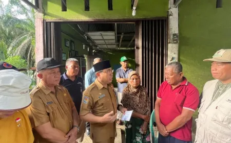 Pemprov Bengkulu Salurkan Bantuan Langsung untuk Warga Terdampak Longsor Seluma