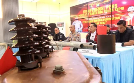 Pencurian Besi di Belakangpadang: Fasilitas Publik Terancam Bahaya